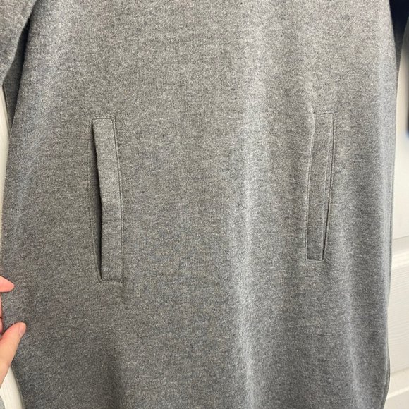 Fabletics Elena Sweater 3/4 Sleeve Dress in Grey Size Small - Picture 8 of 11